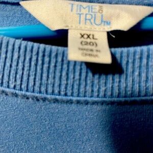 Brand: time and true. Size xxl. Cooor blue. Long sleeve. Ann Taylor top. Xxl.